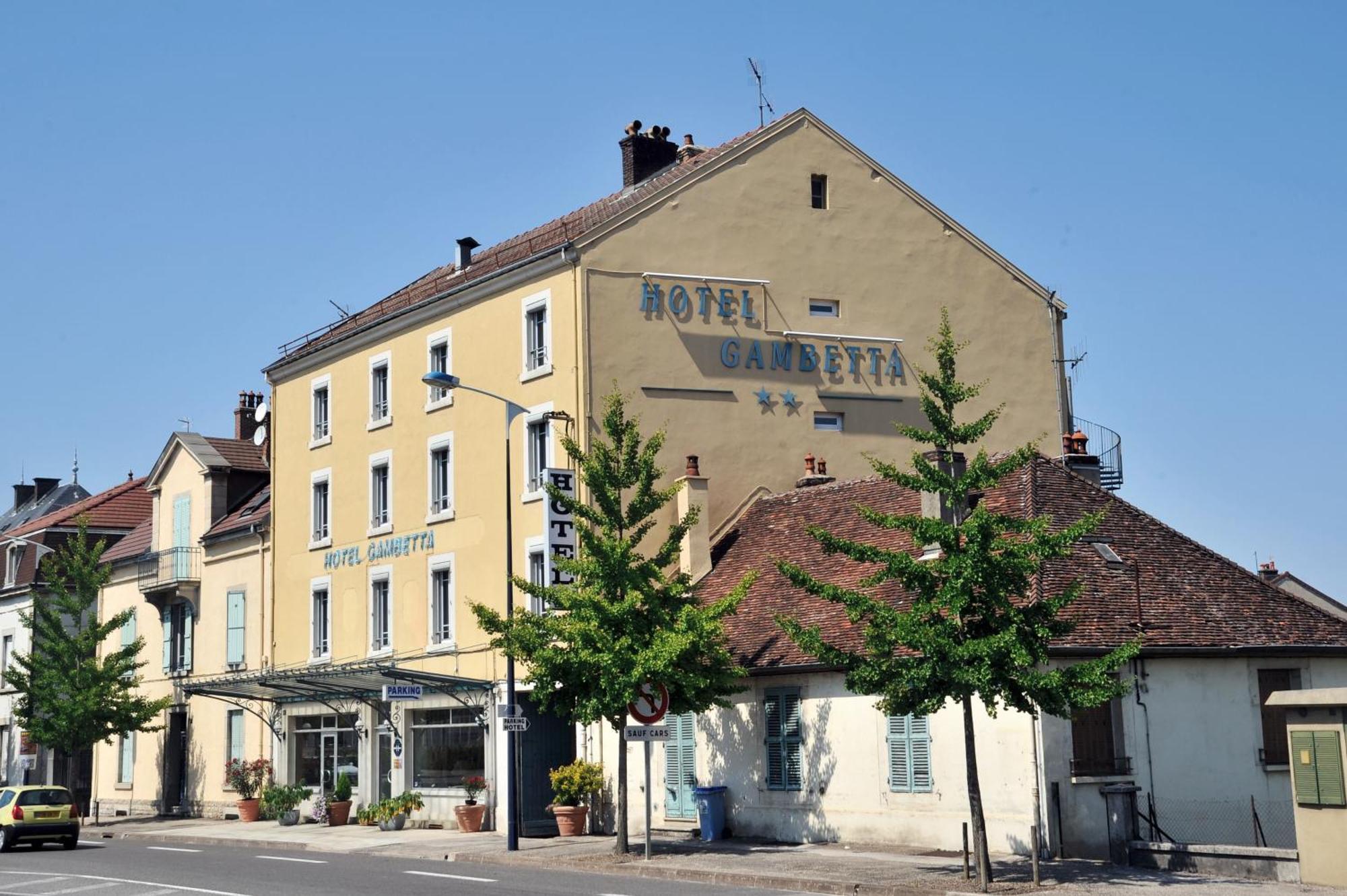 Hôtel Gambetta Lons-le-Saunier Exterior foto